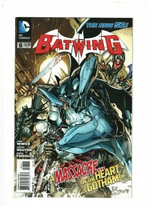 Batwing #8 VF+ 8.5 DC Comics New 52 Batman, Batgirl & Nightwing app. 2012