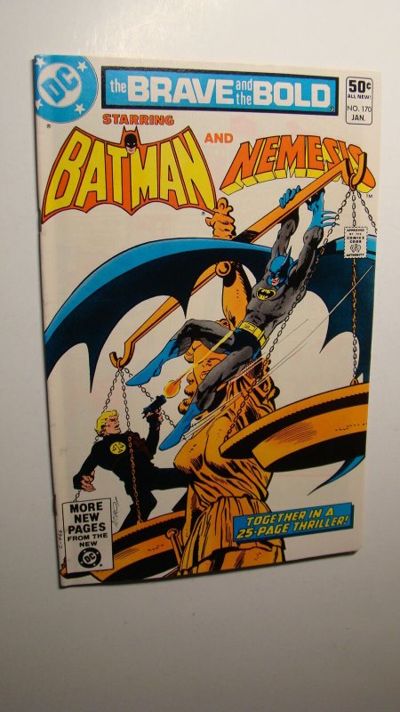 BRAVE AND THE BOLD 170 *VF/NM 9.0* BATMAN NEMESIS FACE TO FACE DC COMICS