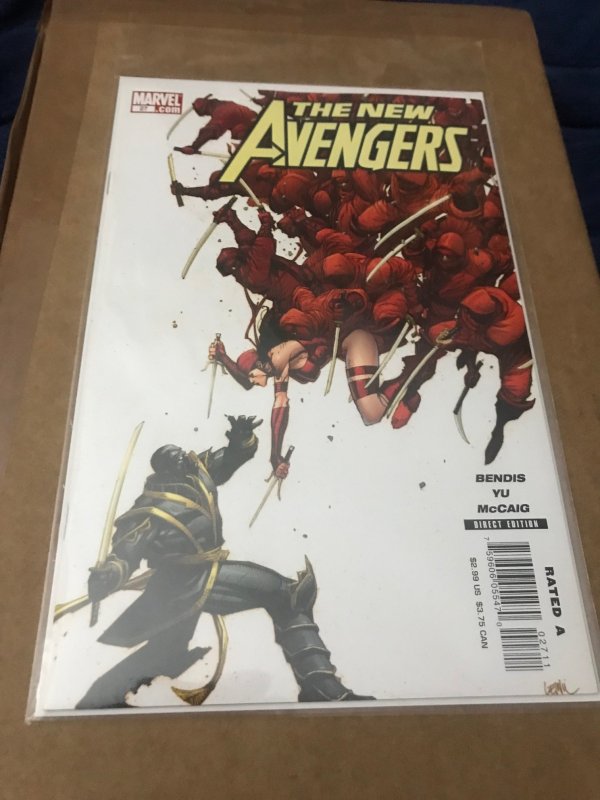 New Avengers #27 (2007) 1st appearance of Hawkeye as Ronin Raw Comic