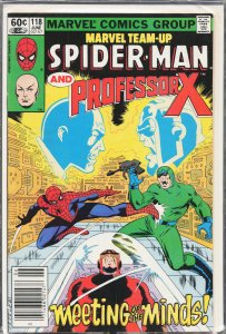 Marvel Team-Up #118 (1982) Professor X