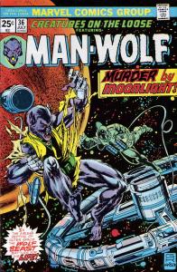 Creatures on the Loose #36 VG ; Marvel | low grade comic Man-Wolf