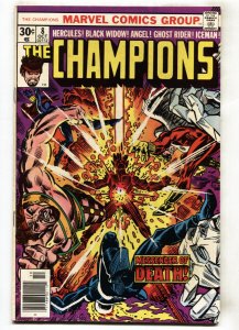 CHAMPIONS #8 -- 1st YURI PETORVICH -- Marvel--comic book