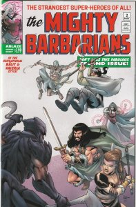 The Mighty Barbarians # 2 Homage Cover D NM Ablaze 2023 [P6]