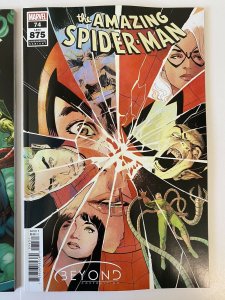 AMAZING SPIDER-MAN #74 1:25 FORESHADOW + 1:50 BAGLEY VAR SET IN-HAND SHIPS NOW!