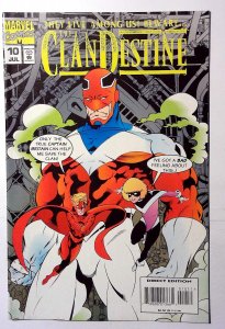 ClanDestine #10 (1995) Marvel Comics 1st Print Comic Book