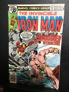 Iron Man #120 (1979) high-grade submariner battle issue key! VF/NM Wow!