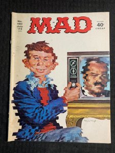 1973 MAD Magazine #160 VG- 3.5 Alfred E Neuman / Cannon Parody