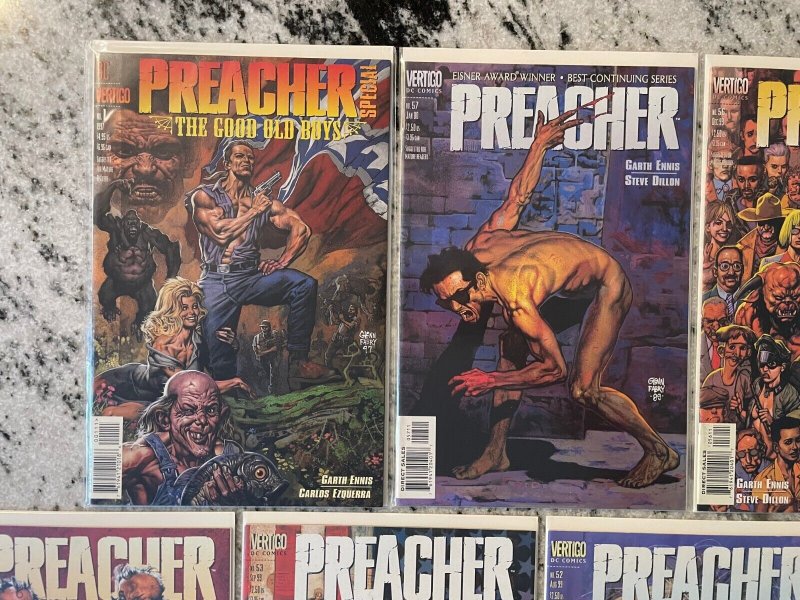 9 Preacher DC Vertigo Comic Books # 50 51 52 53 54 55 56 57 Good Boys 1 NM CM46