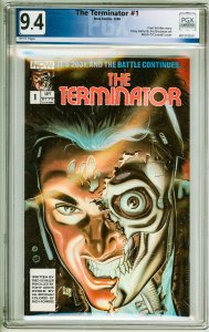 The Terminator #1 (1988) PGX 9.4! White Pages!