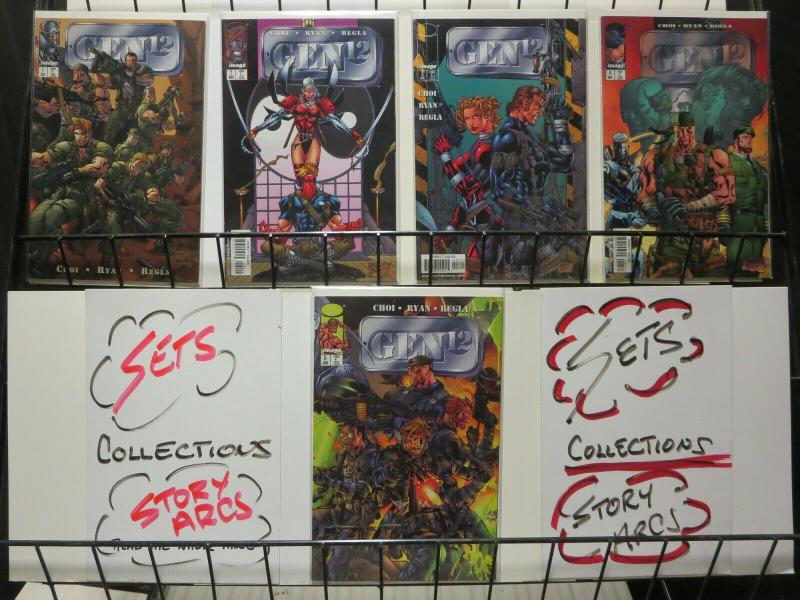 GEN 12 (1998 IMAGE/WILDSTORM)  1-5 complete