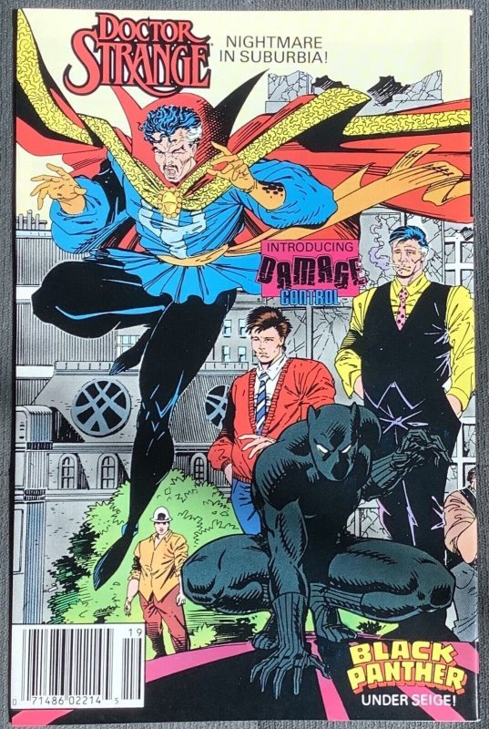 Marvel Comics Presents #19 Newsstand (1989, Marvel) 1st Damage Control! NM-