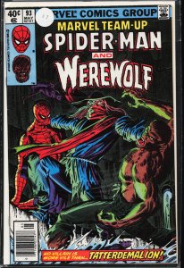 Marvel Team-Up #93 (1980) Werewolf by Night [Key Issue]
