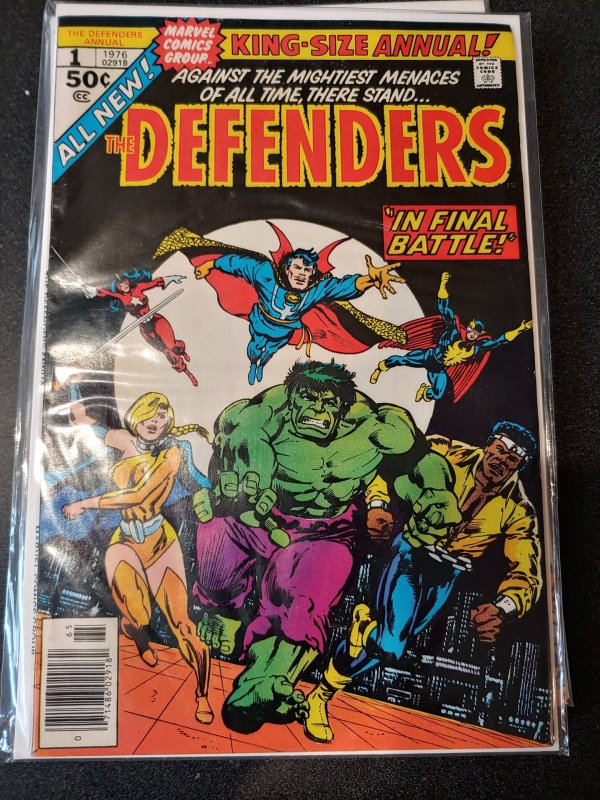 DEFENDERS #1 KING SIZE ANNUAL VF