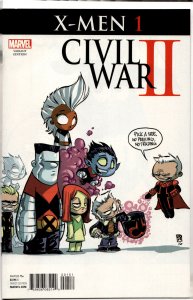 Civil War II: X-Men #1 Young Cover (2016) X-Men