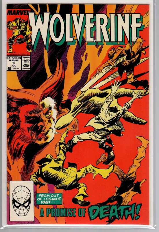 Wolverine #9 (1989) 9.8 NM/MT