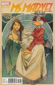 Ms Marvel # 14 What The Duck Variant Cover NM Marvel 2015 Secret Wars [V8]