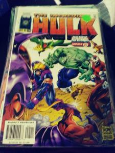 incredible hulk  # 445 1996  MARVEL ONSLAUGHT IMPACT 2  AVENGERS FALCON