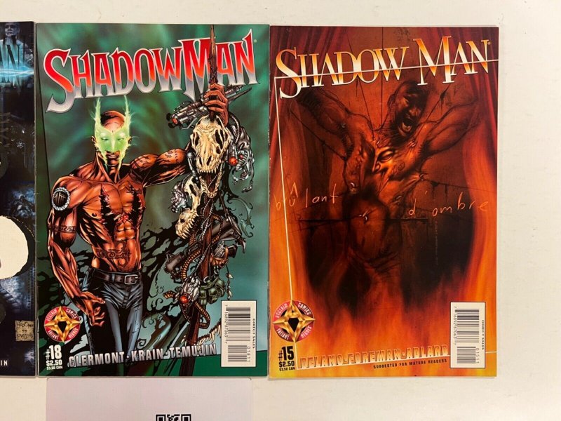 3 Shadow Man Indie Comic Books # 1 15 18 79 JS35