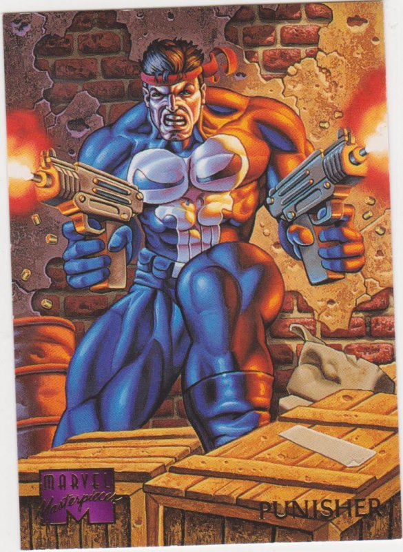 1995 Marvel Masterpieces #81 Punisher