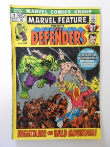 Marvel Feature #2 (1972) VG Condition moisture stain, 1/2 in spine split