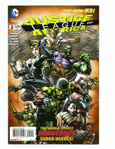 DC Comics! Justice League of America! Issue 2! The New 52!  