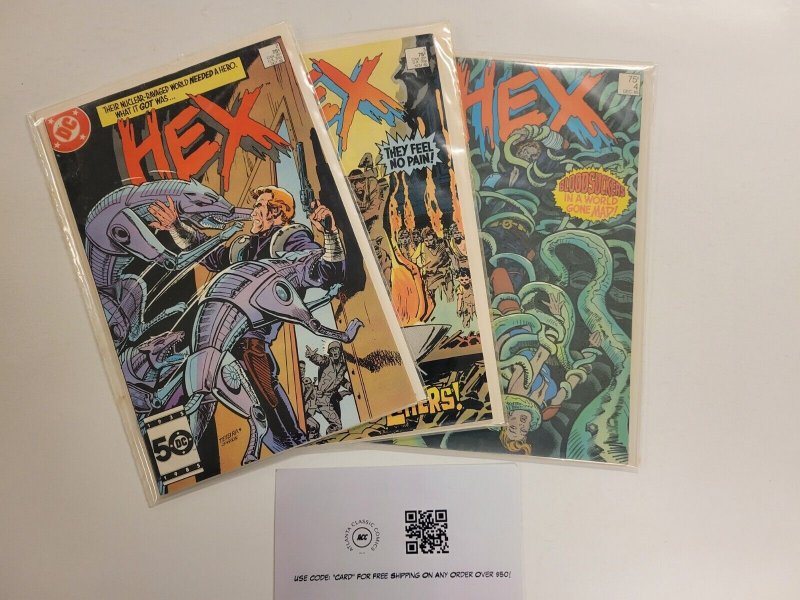 3 Hex DC Comic Books  #2 3 4 31 SM9