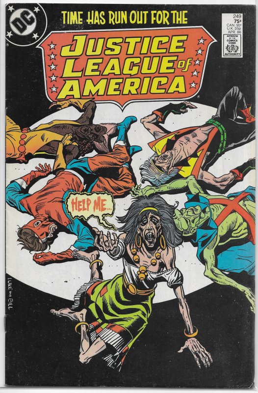 Justice League of America   vol. 1   #249 FN