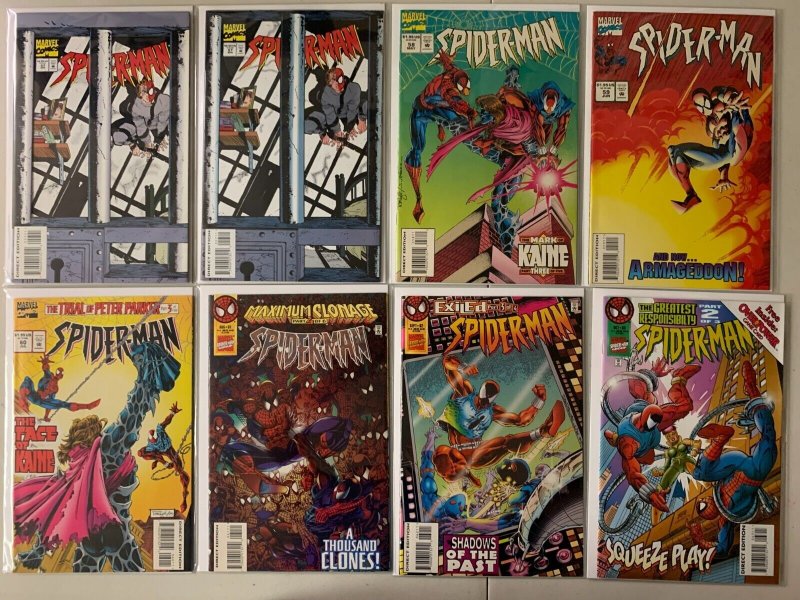 Spider-Man comics lot #41-72 with variant covers 29 diff avg 8.0 (1993-96)