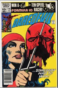 Daredevil #179 Newsstand Edition (1982) Daredevil