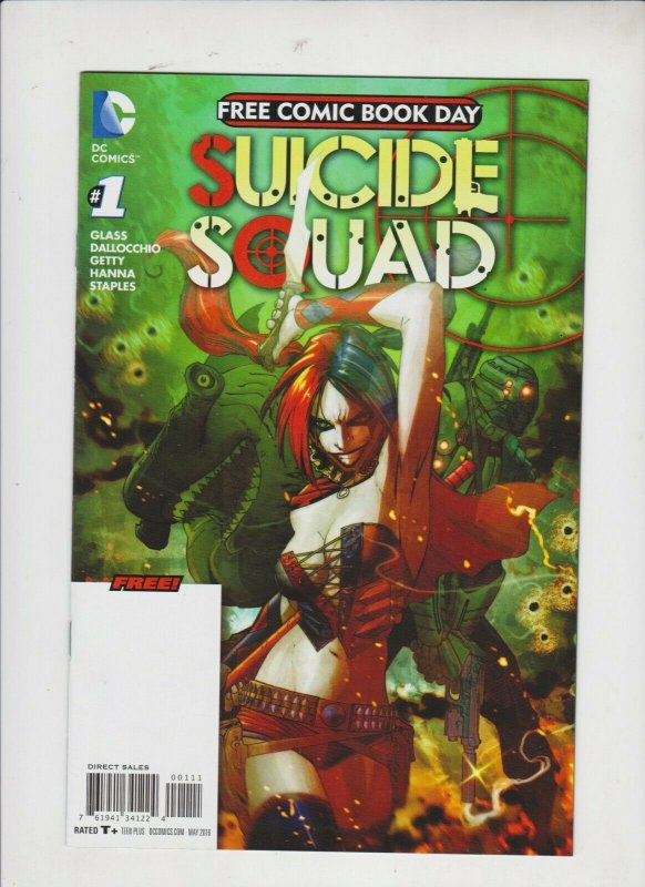 SUICIDE SQUAD FREE COMIC BOOK DAY #1 2016 DC  / UNREAD,  / HIGH