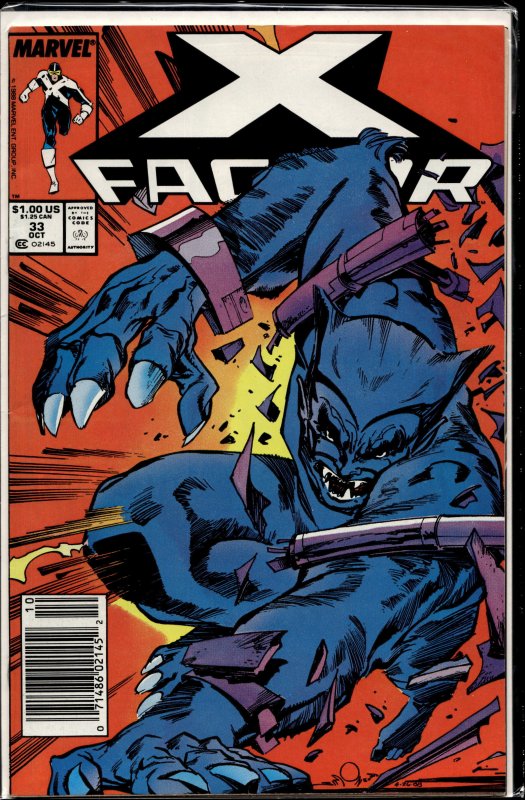 X-Factor #33 (1988) X-Factor