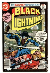 BLACK LIGHTNING #1 comic book 1977 BUCKLER ART 1st ISSUE FN+
