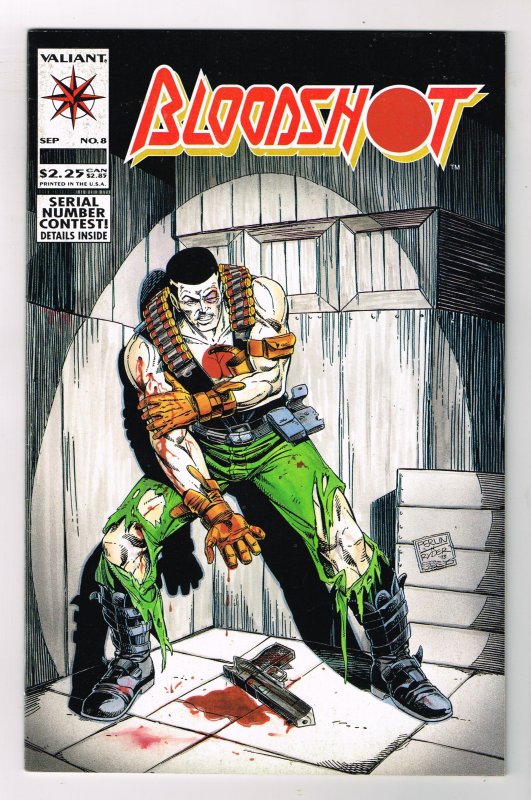 Bloodshot #8 (1993)  Bad Blood  Valiant