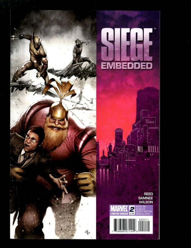 9 Siege Marvel Comics # 1 2 3 4 Cabal # 1 Embedded # 1 2 3 4  SM13