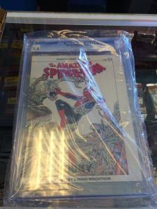 Spider-Man Hooky Marvel Graphic Novel 22 Cgc 9.6 White Pages!