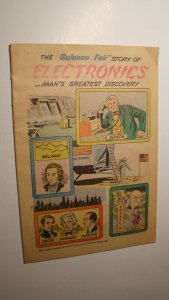 ELECTRONICS - SCIENCE FAIR STORY OF 1972 COPY THOMAS EDISON BEN FRANKLIN TESLA 
