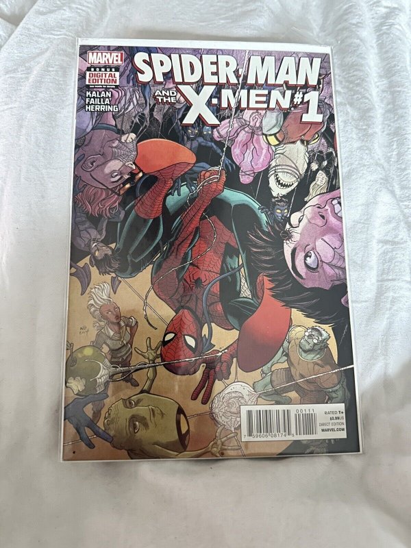 SPIDER-MAN AND THE X-MEN #1 NM+ 2014 Marvel Comics Series