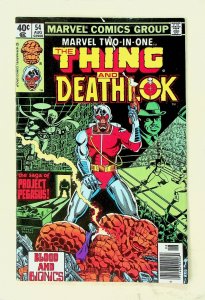 Marvel Two-In-One #54 Marvel Deathlok George Perez 1979