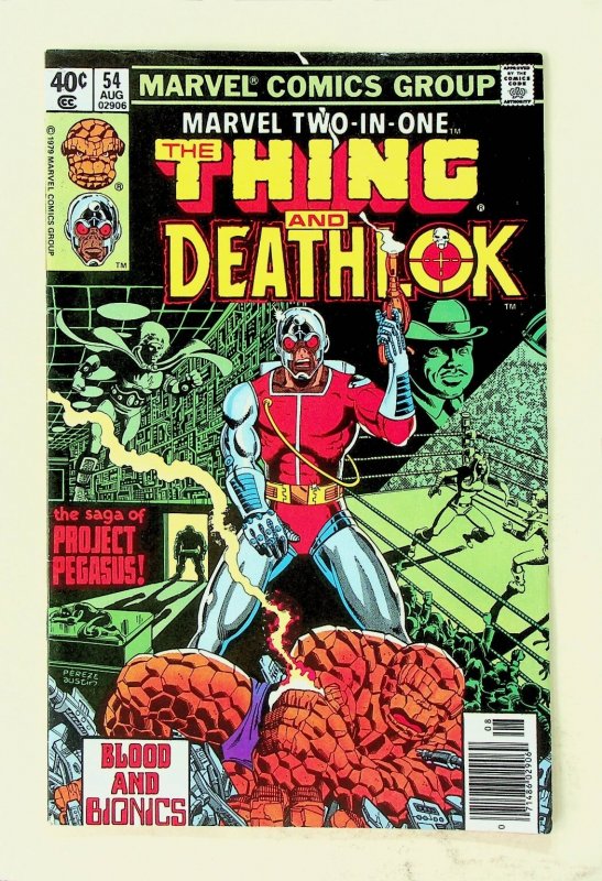 Marvel Two-In-One #54 Marvel Deathlok George Perez 1979