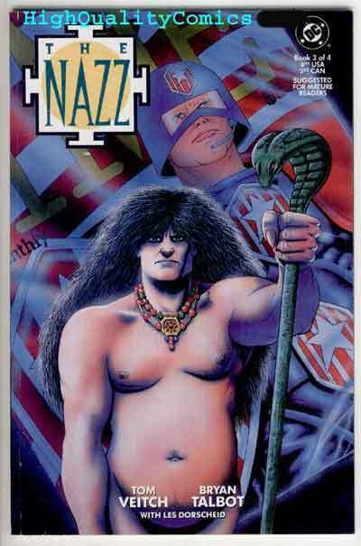 NAZZ #3, NM+, Tom Veitch, Bryan Talbot, SuperHuman, 1990, more in our store