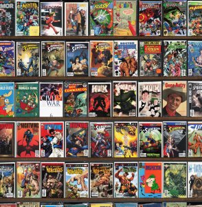 Huge Lot 230+ Comics with Incredible Hulk, Donald Duck & More!