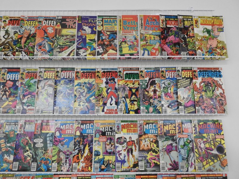 Huge Lot 160+ Comics W/ Defenders, ROM,  Marvel Team-Up, +More! Avg FN Cond!
