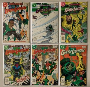 Green Lantern and GL Corps lot #142-224 (last issue) direct 38 diff (1981-88)