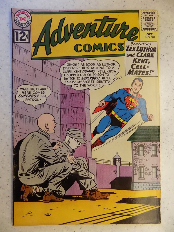 ADVENTURE COMICS # 301 DC SUPERBOY LEGION OF SUPERHEROES LUTHOR ACTION 