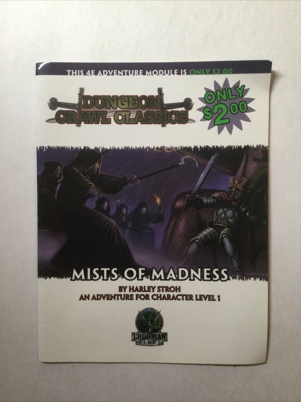 Dungeon Crawl Classics Mists of Madness RPG Softcover Goodman Games