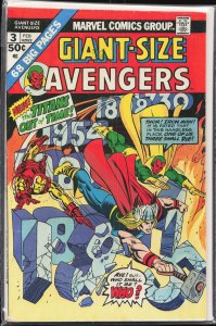 Giant-Size Avengers #3 (1975) The Avengers