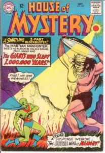 HOUSE OF MYSTERY 153 VG-F   September 1965