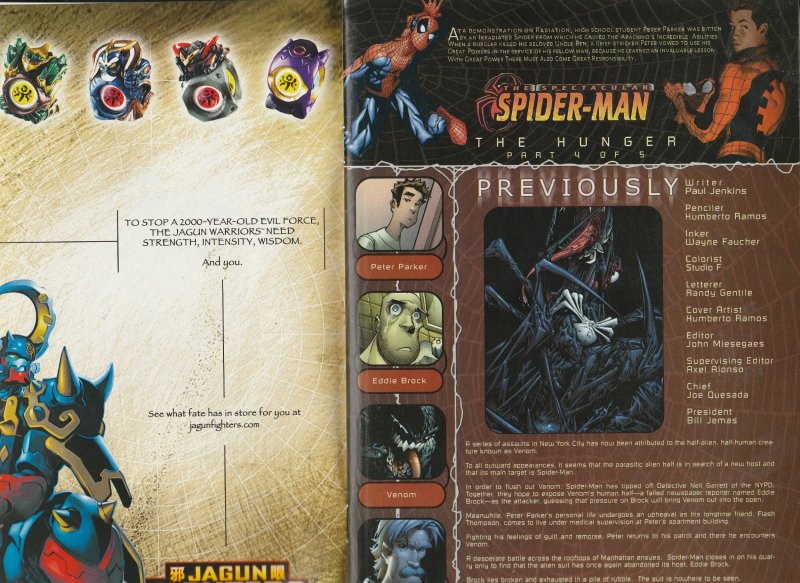 Spectacular Spiderman(vol. 2) # 1,2,3,,4,5   Venom !