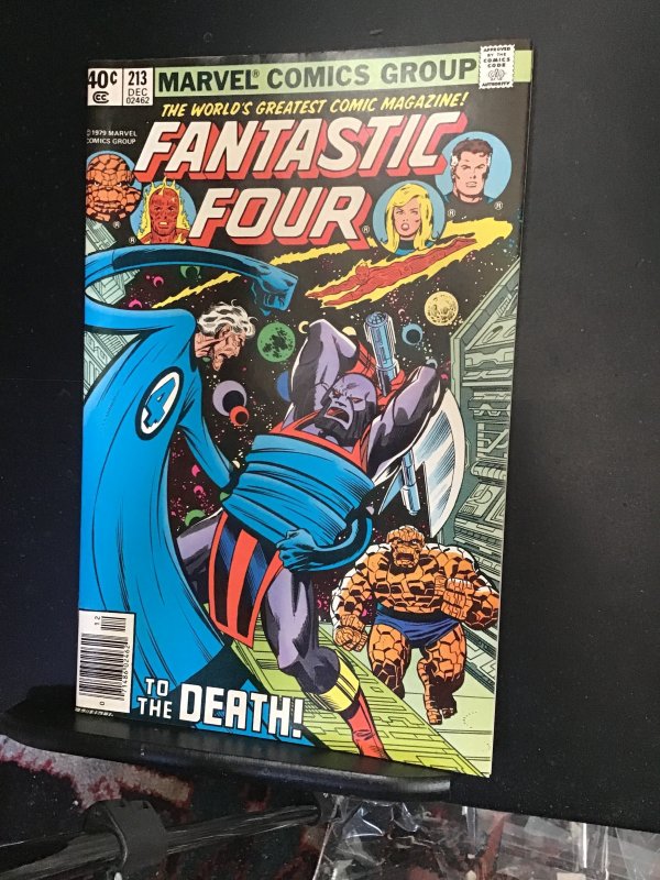 Fantastic four #213 (1979) FF vs, Terrax The Tamer key! High-grade! VF/NM Wow!