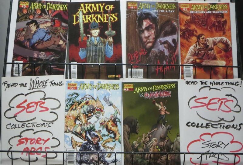 ARMY OF DARKNESS SAMPLER Dynamite 2006 6 books- VF or Better Bruce Campbell